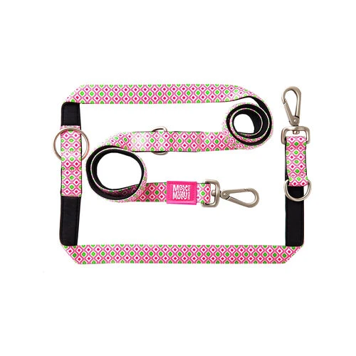 Max & Molly Multi-Function Hundeleine - Retro Pink 3 Max & Molly Multi-Function Hundeleine - Retro Pink