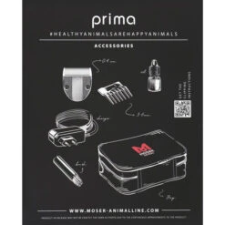 Moser - Trimmer Prima, Wiederaufladbar -ROYAL CANIN Verkaufsgeschäft moser tondeuse prima oplaadbaar 205490 0500 none