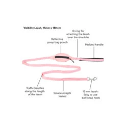 PAIKKA Visibility Leash 12 PAIKKA Visibility Leash -ROYAL CANIN Verkaufsgeschäft paikka visibility leash 217820 0500 none